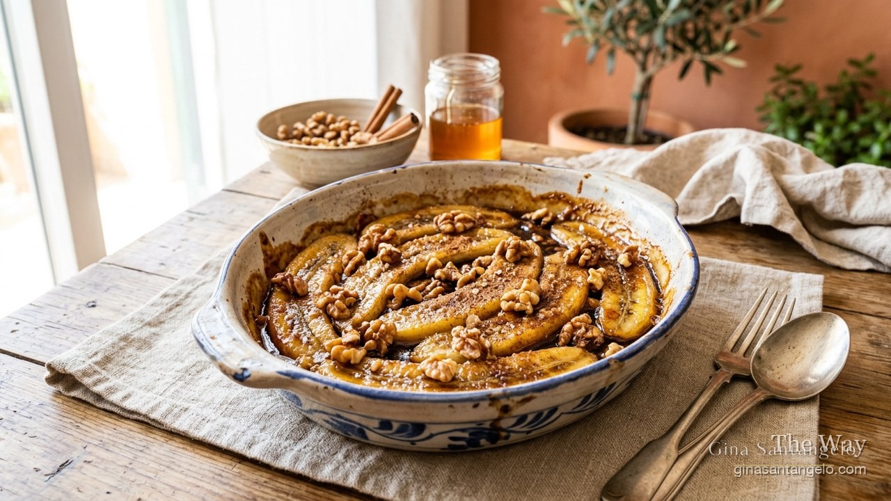 Baked Bananas Bliss