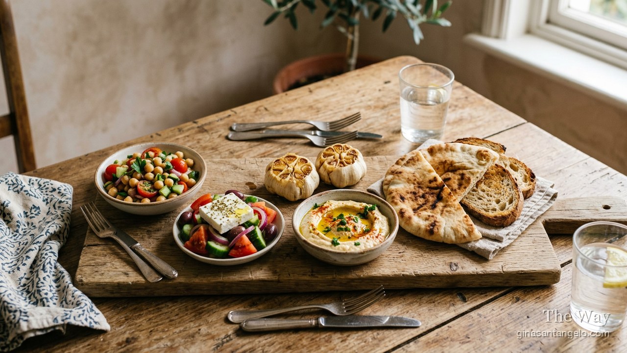 Roasted Garlic Mezze