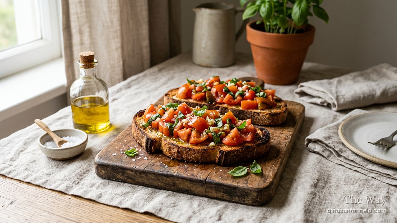 Classic Tomato Bruschetta