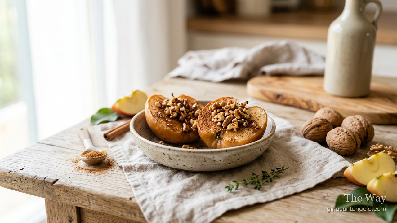 Cinnamon baked apples