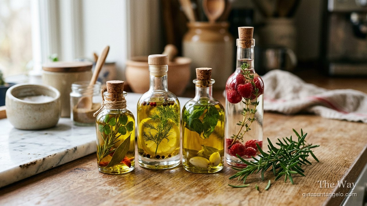 Infused oils and vinegars