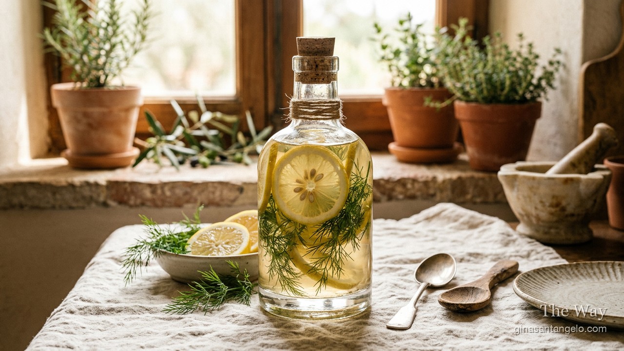 Lemon Dill Vinegar