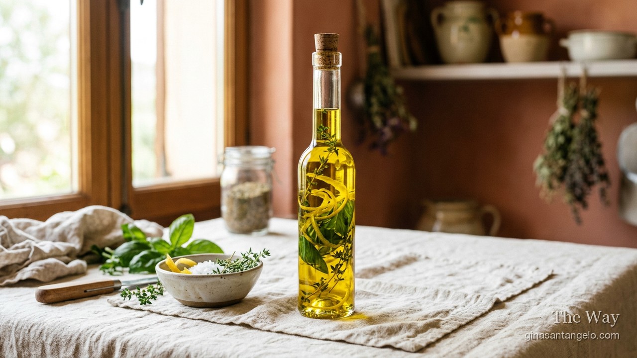 Lemon Herb Finishing Oil