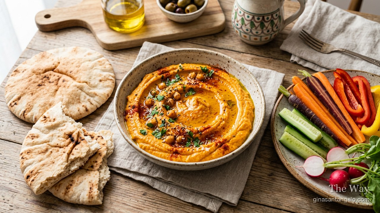 Roasted Carrot Hummus